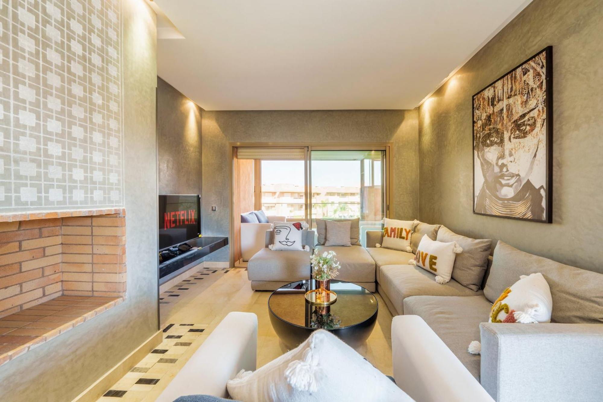 Relax Front Of Golf-atlas Appartement Marrakesh