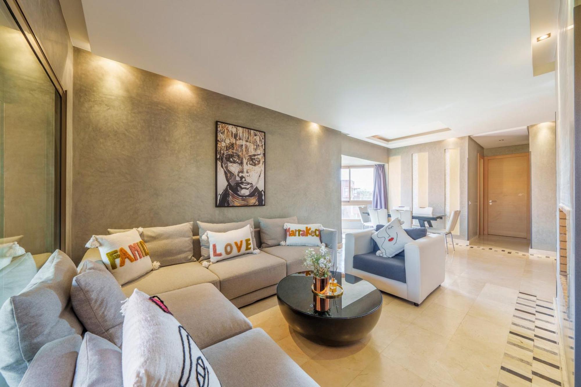 Relax Front Of Golf-atlas Appartement Marrakesh